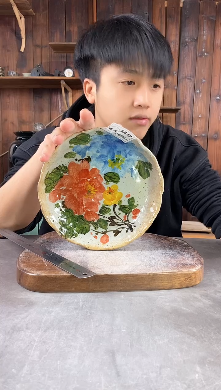 【闪购商品】碗847暇，手工手绘，超值陶瓷！