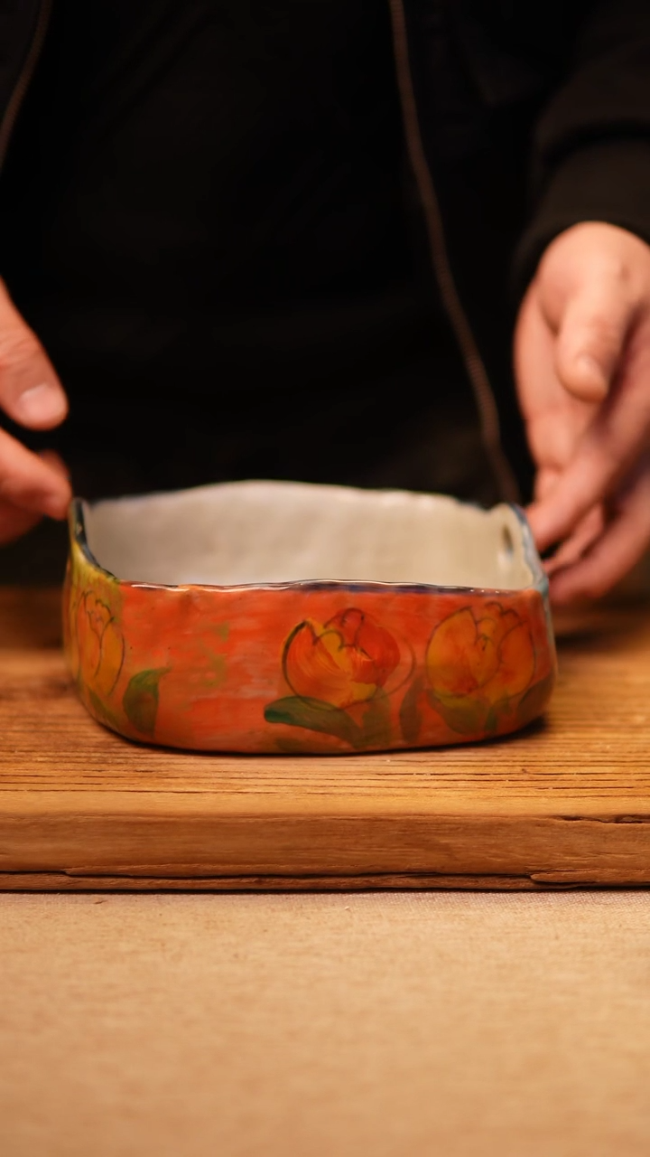 【闪购商品】@@陶园瓷舍@@纯手工手绘@高温釉下彩