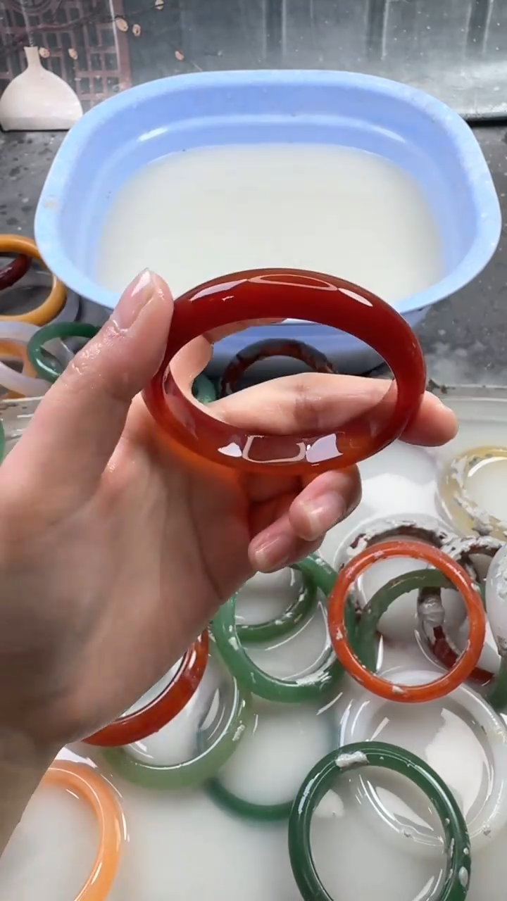 【闪购商品】玛瑙/玉髓手镯未镶嵌110