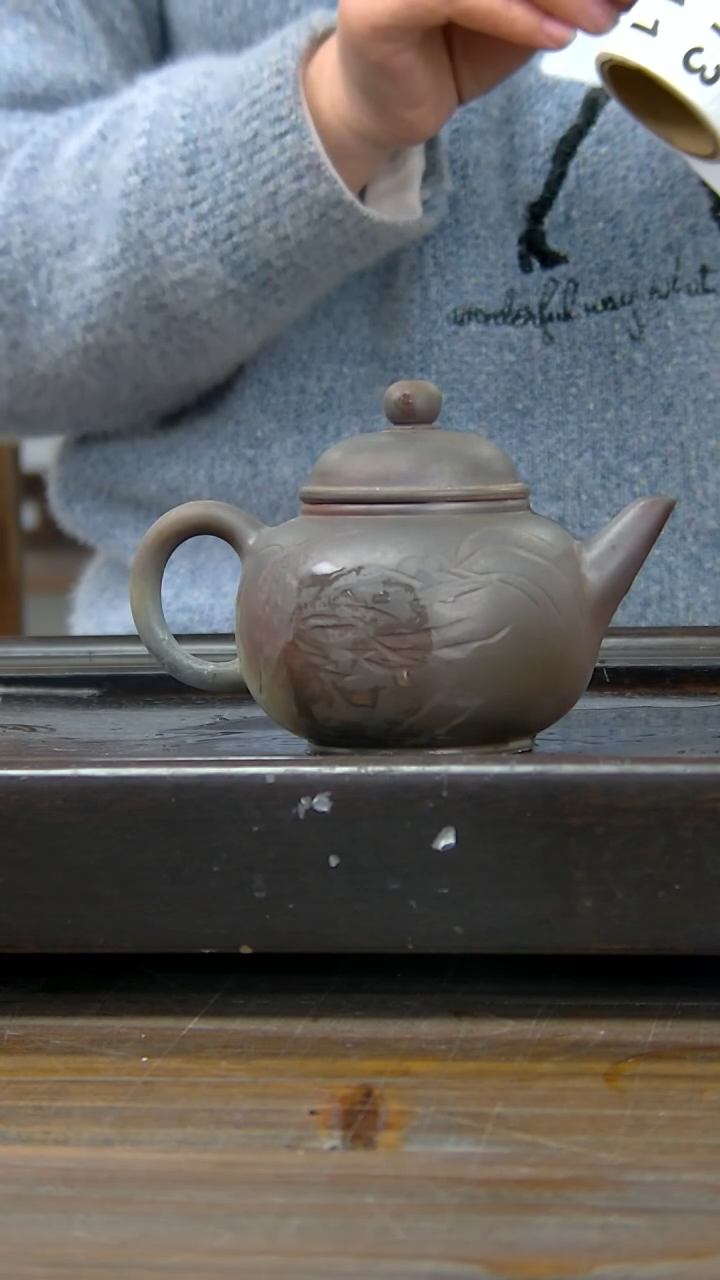 【闪购商品】贵台龙窑柴烧茶壶809