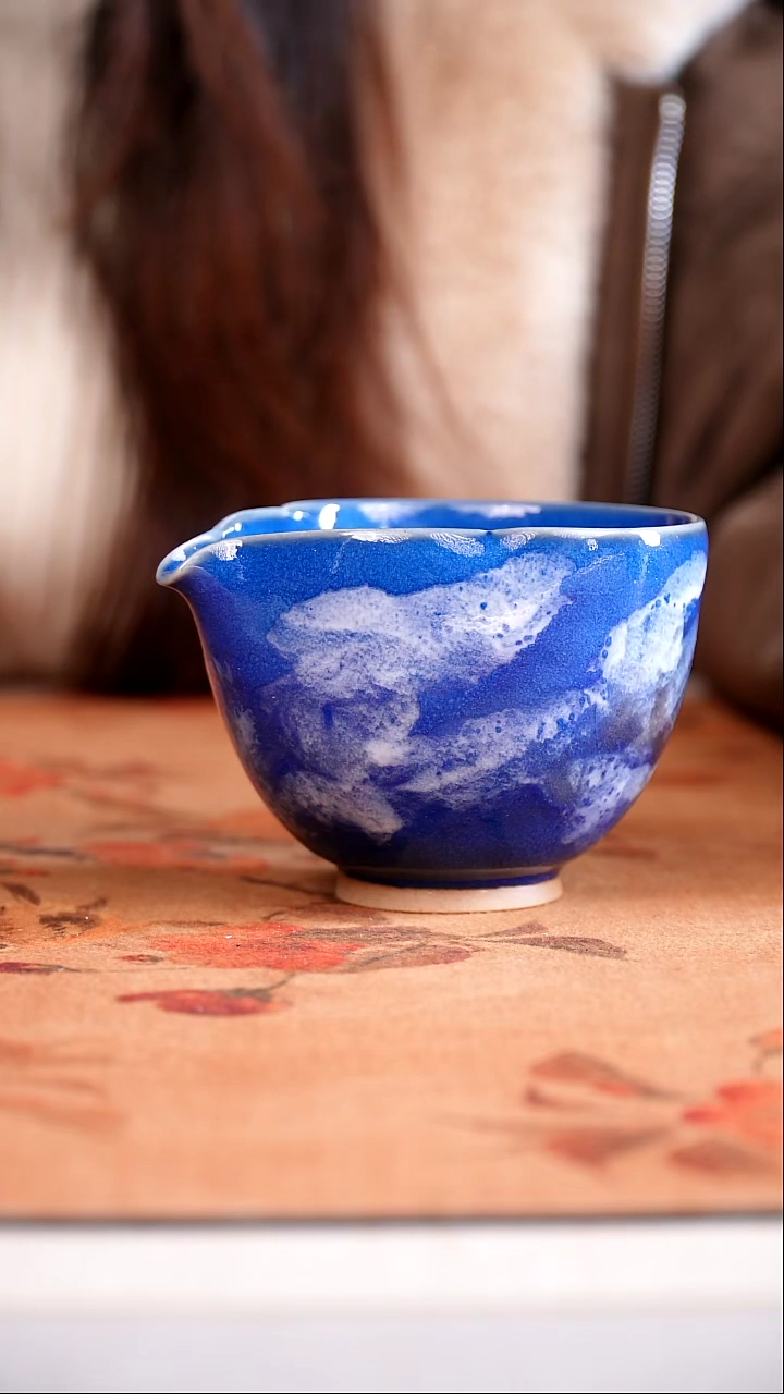 摆件陶全品钧瓷茶器摆件