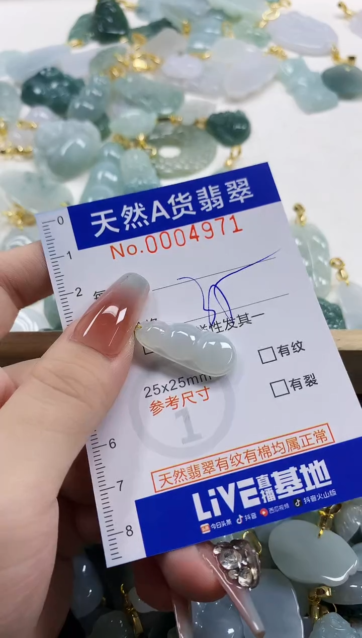 颈饰未镶嵌翡翠天然A货翡翠