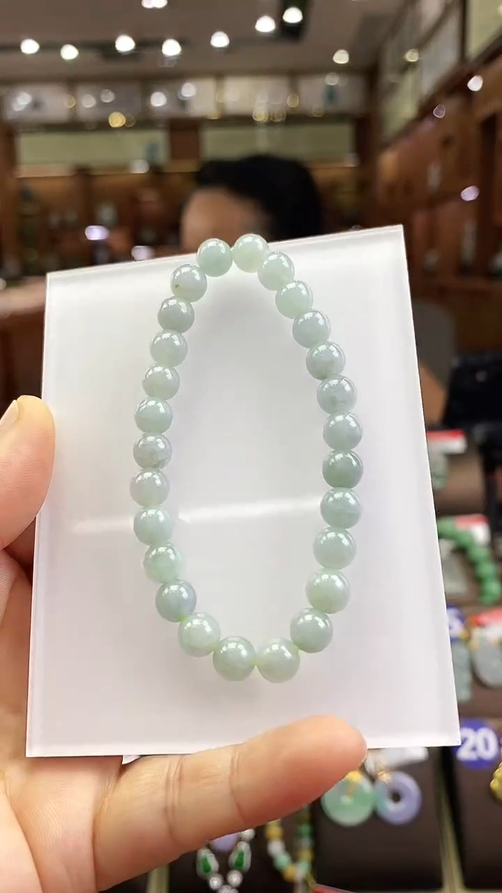 未镶嵌手串翡翠手串