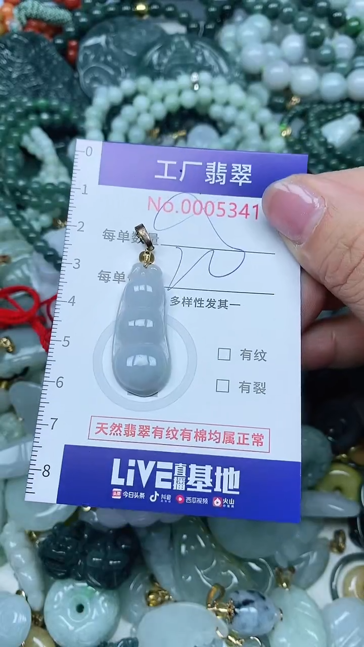 【闪购商品】翡翠吊坠(不含链)未镶嵌翡翠