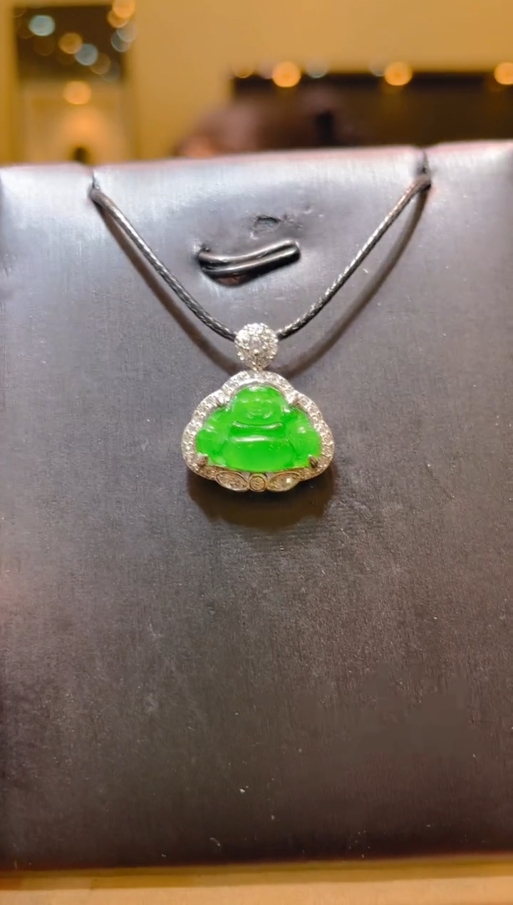 翡翠未镶嵌吊坠(不含链)A1