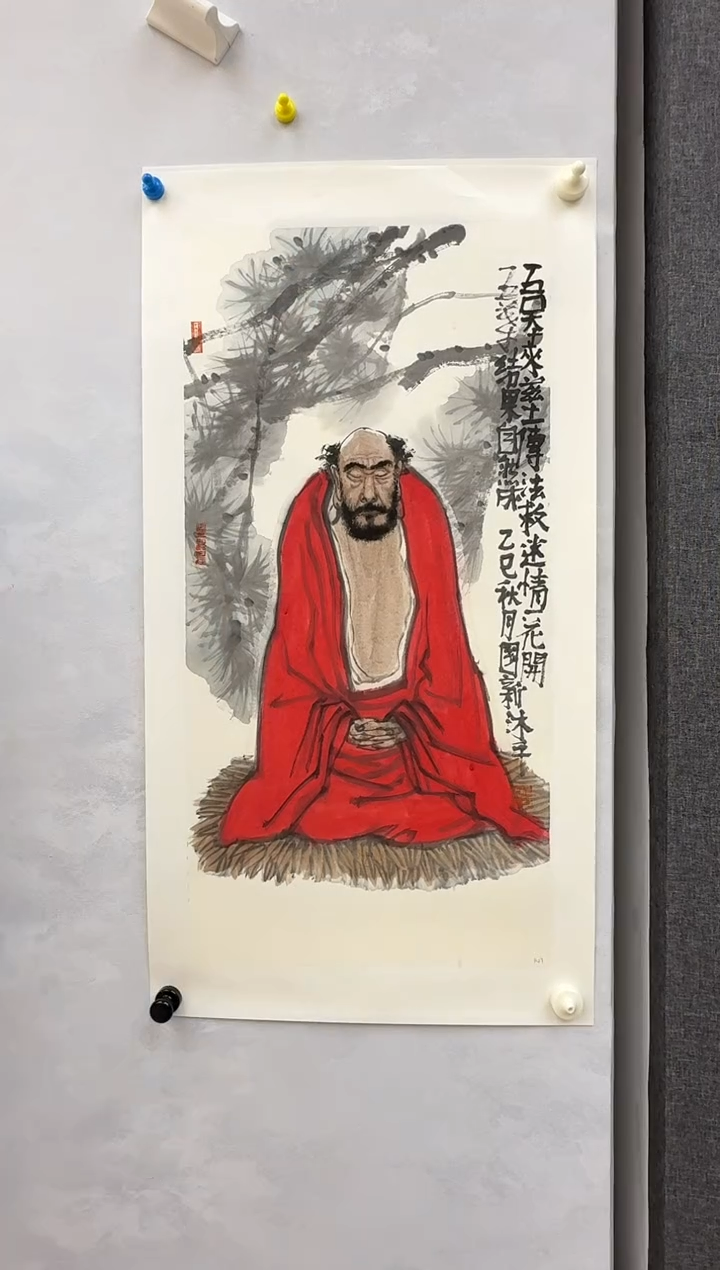 国画炳山艺术--杨国新老师作品 