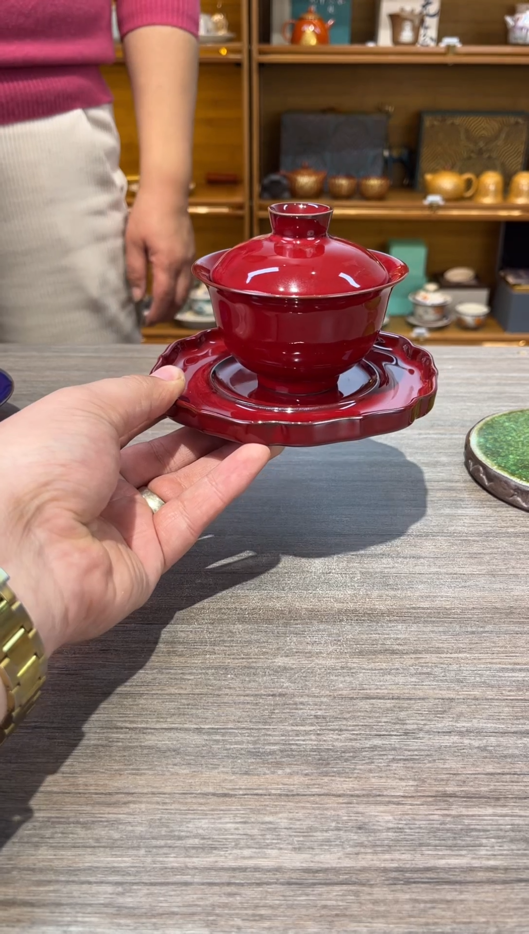 【闪购商品】红小两才加奎口壶承