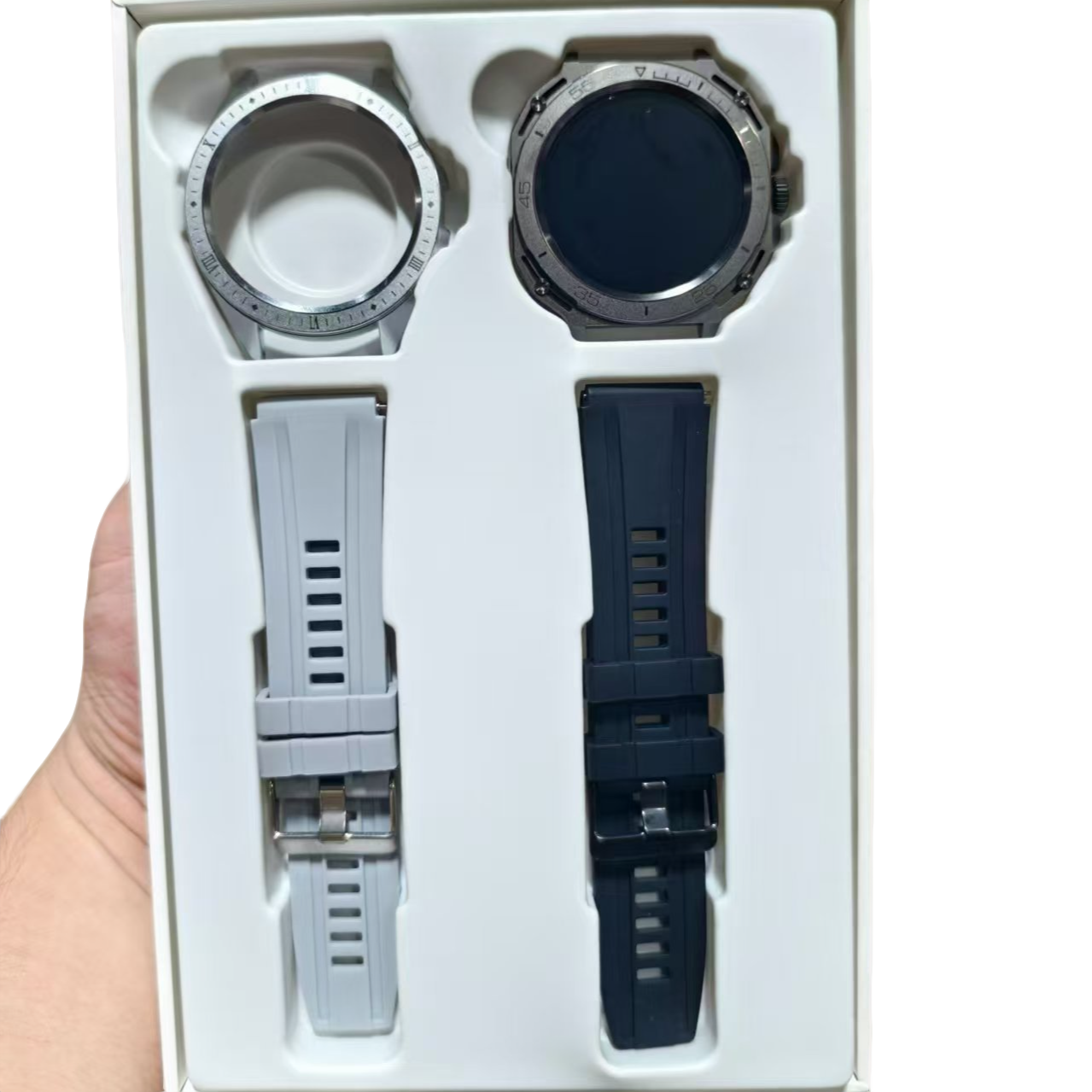 准新品  双表盘表带GT手表（可拆卸）