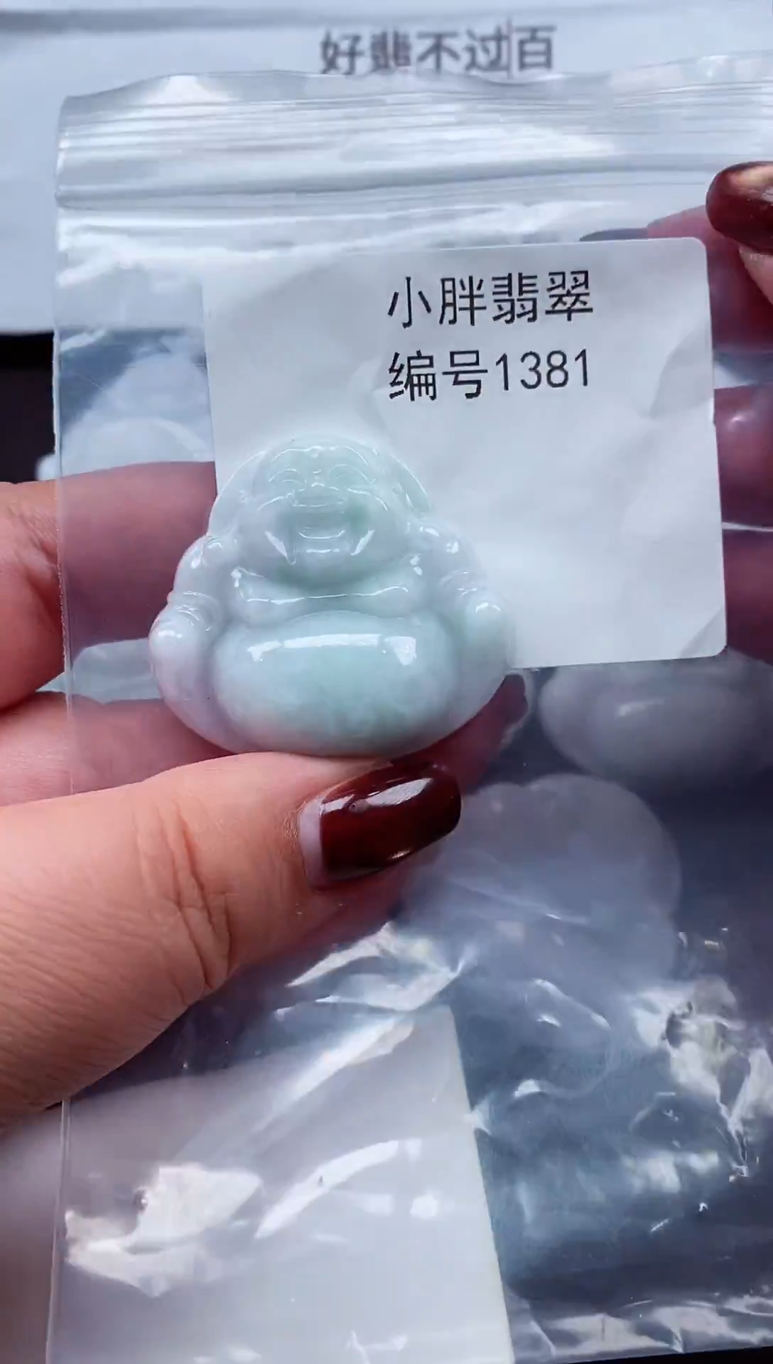 颈饰未镶嵌翡翠?****࿐缅甸天然A货翡翠1381