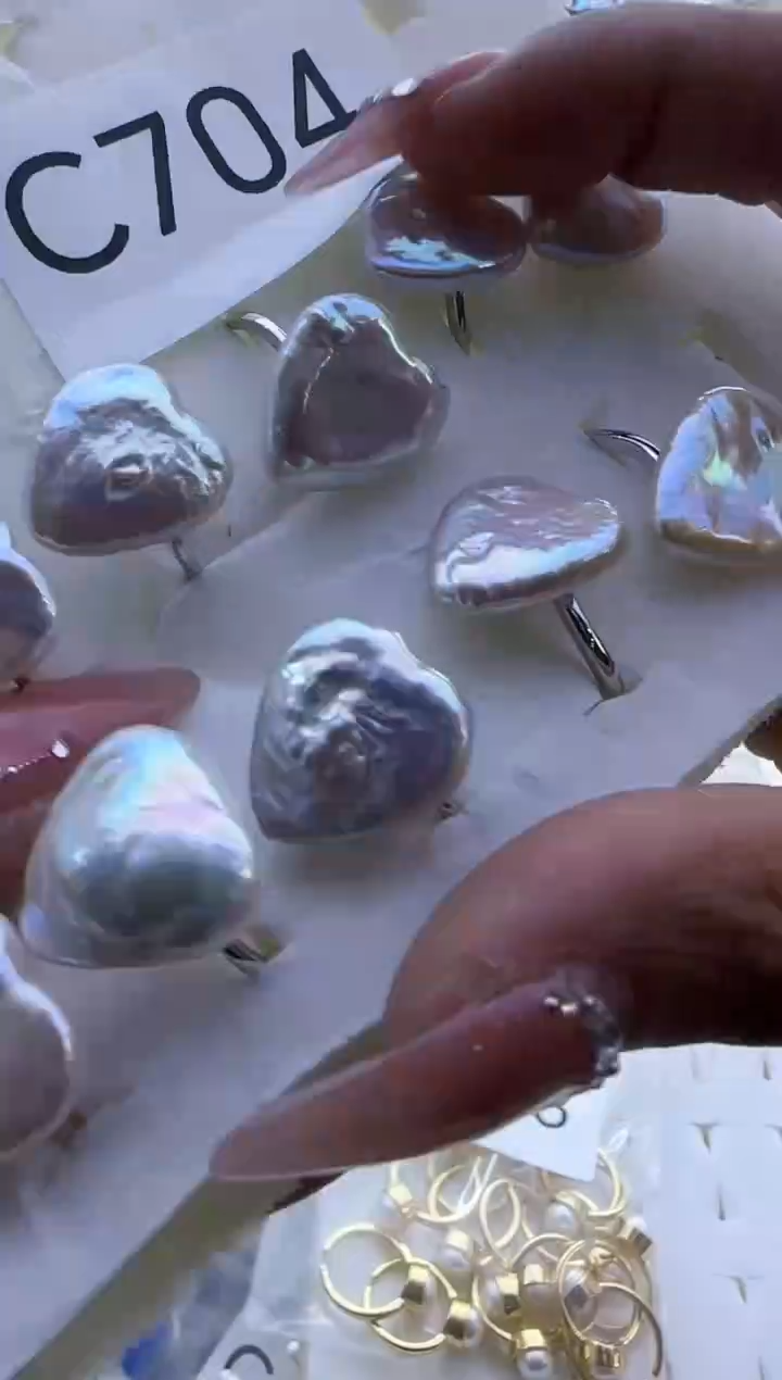 【闪购商品】淡水珍珠戒指未镶嵌704