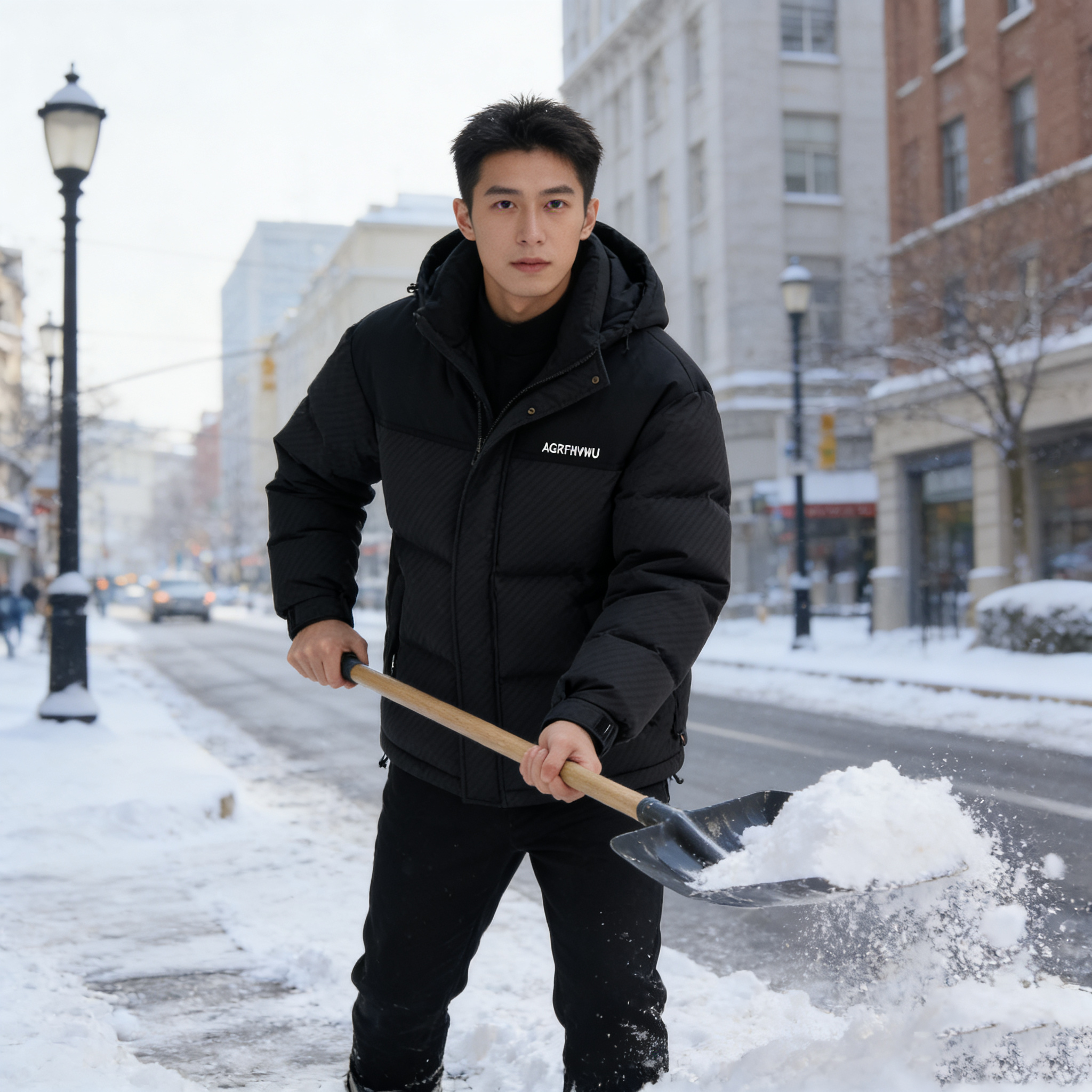 男士羽绒服男款最新款2025爆款外套秋冬款网红外套休闲面包服学生