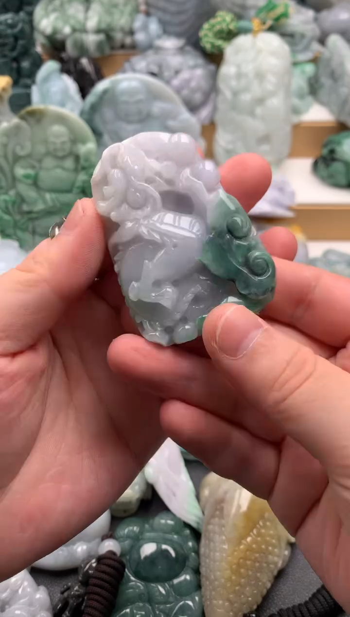 吊坠(不含链)未镶嵌翡翠1