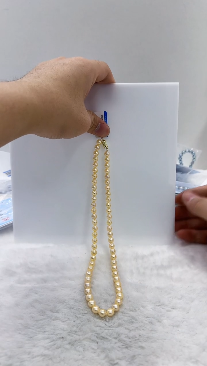 【闪购商品】海水珍珠DA未镶嵌羽皇金7 t956