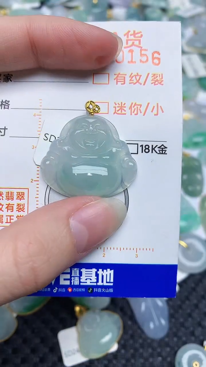 【闪购商品】翡翠颈饰18K金镶嵌4534534534