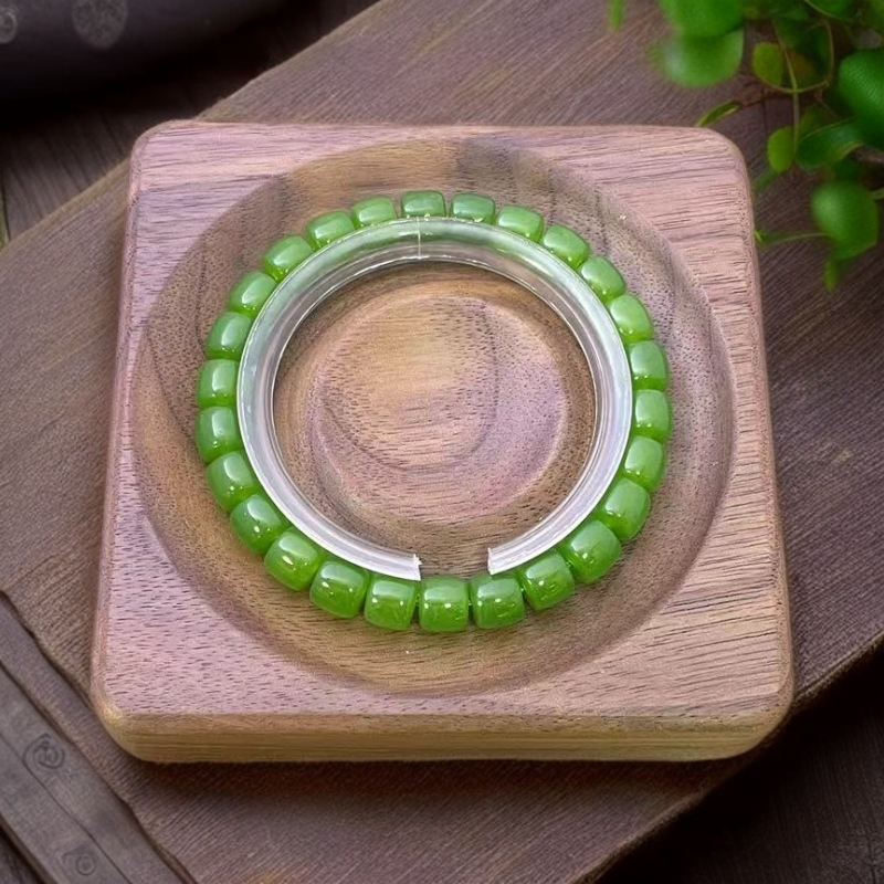 佳玺甄选 112DIY 苹果绿直绿 8mm