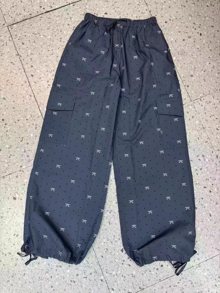 深圳南油松紧腰蝴蝶结工装裤YS992961B