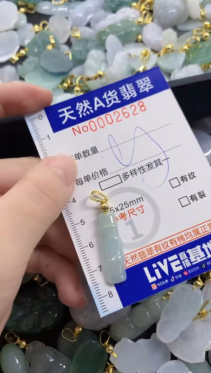 颈饰未镶嵌翡翠天然A货翡翠