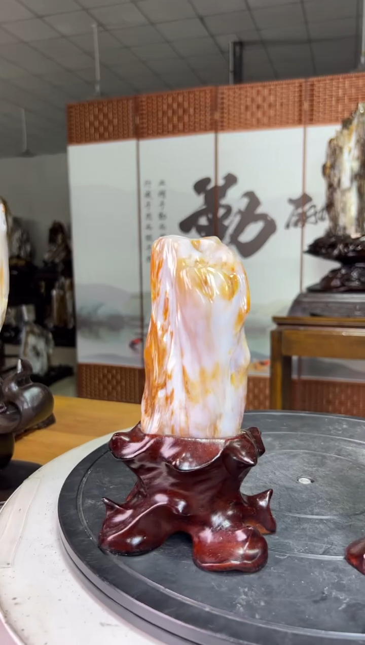 未镶嵌珠宝奇石硅化玉3