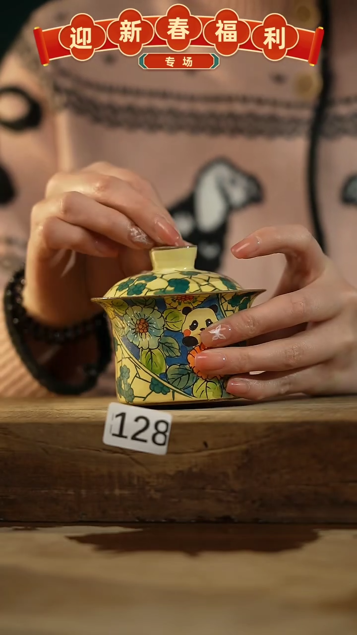 【闪购商品】瓷片新品！设计师手作款柴烧动物系列 迷糊