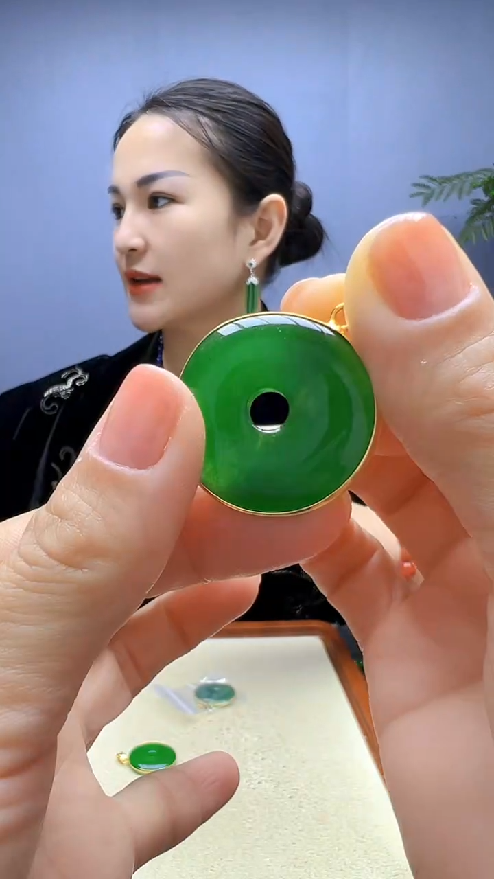 高货diy劲饰平安扣吊坠