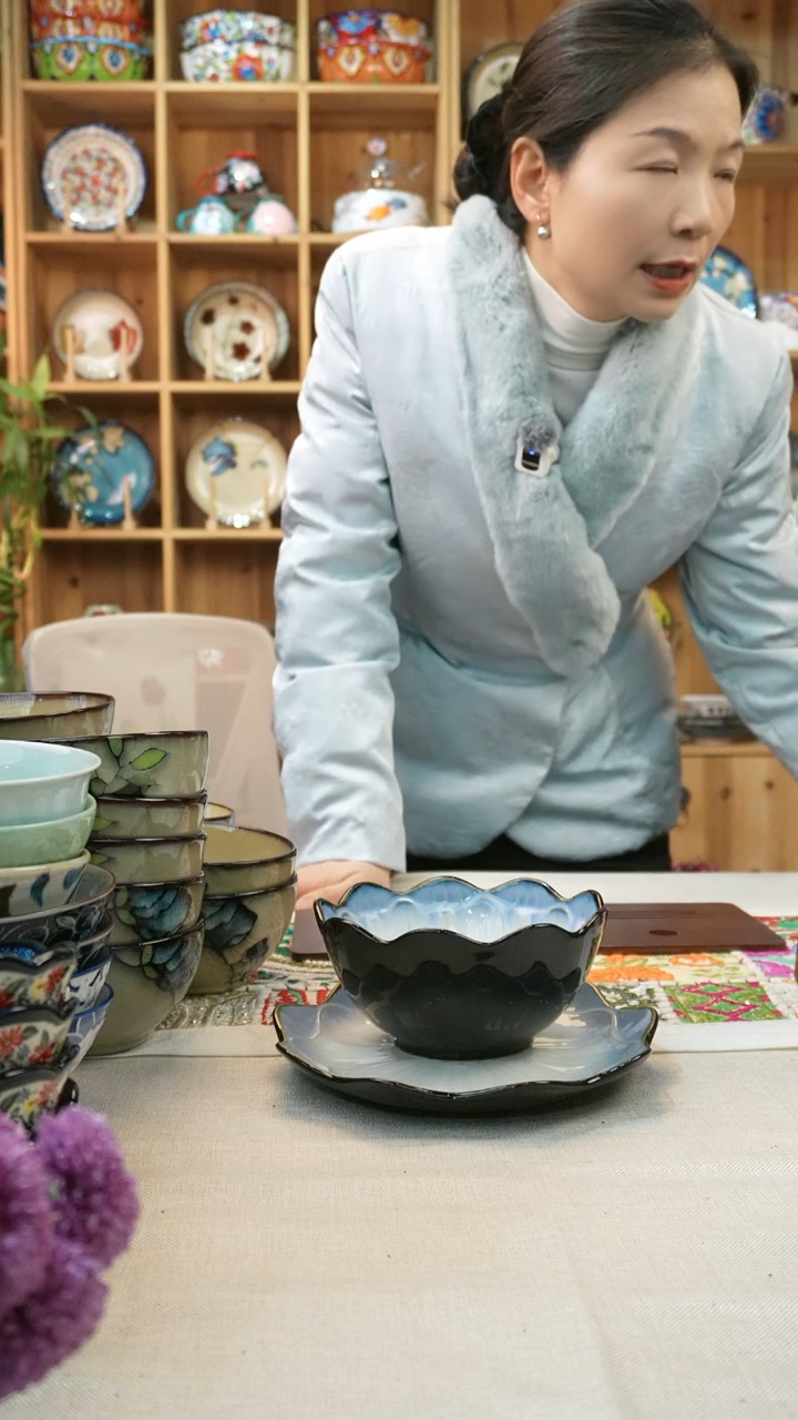 瓷片小可陶瓷一碗一碟