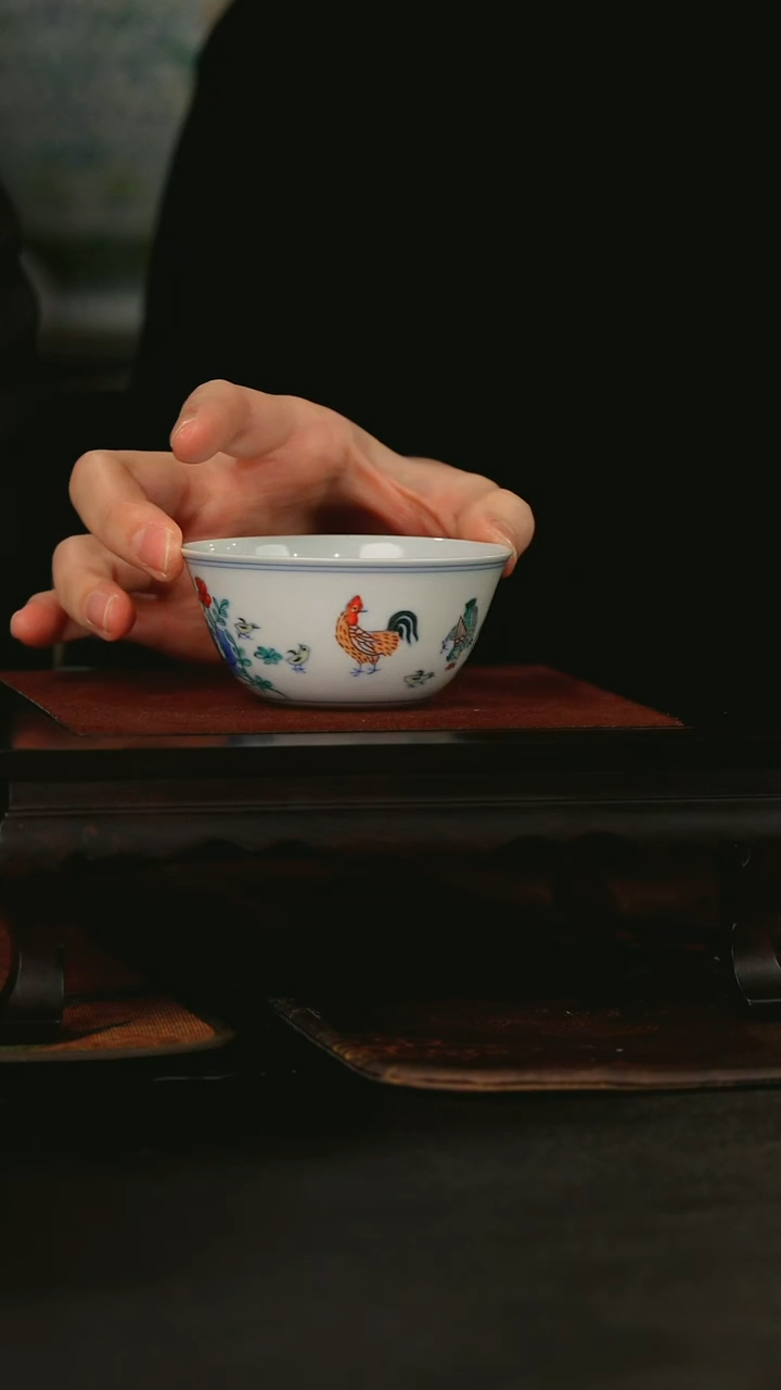 【闪购商品】栗子严选景德镇茶器@@涂杏花