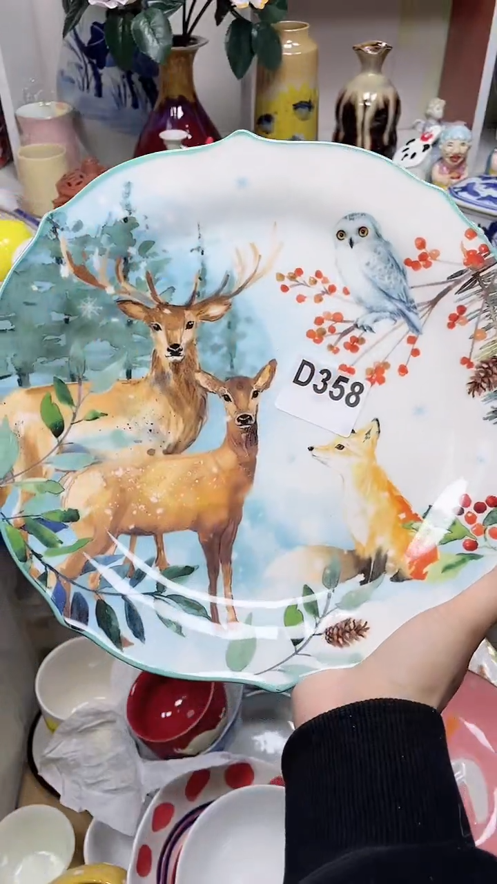 【闪购商品】D358鸿硕瓷器满十八包邮