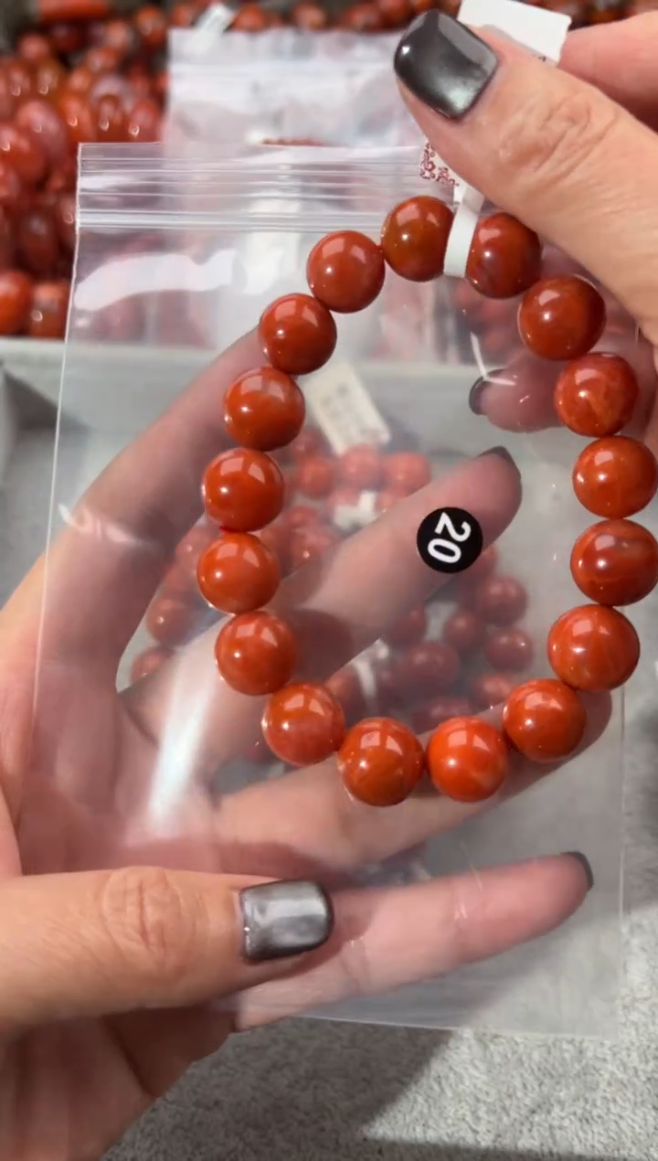 未镶嵌手串南红玛瑙12+