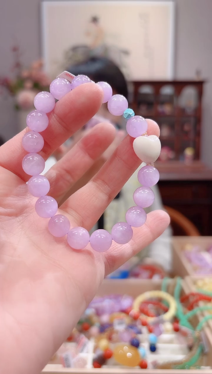 【闪购商品】锂辉石手串未镶嵌设计款珠串