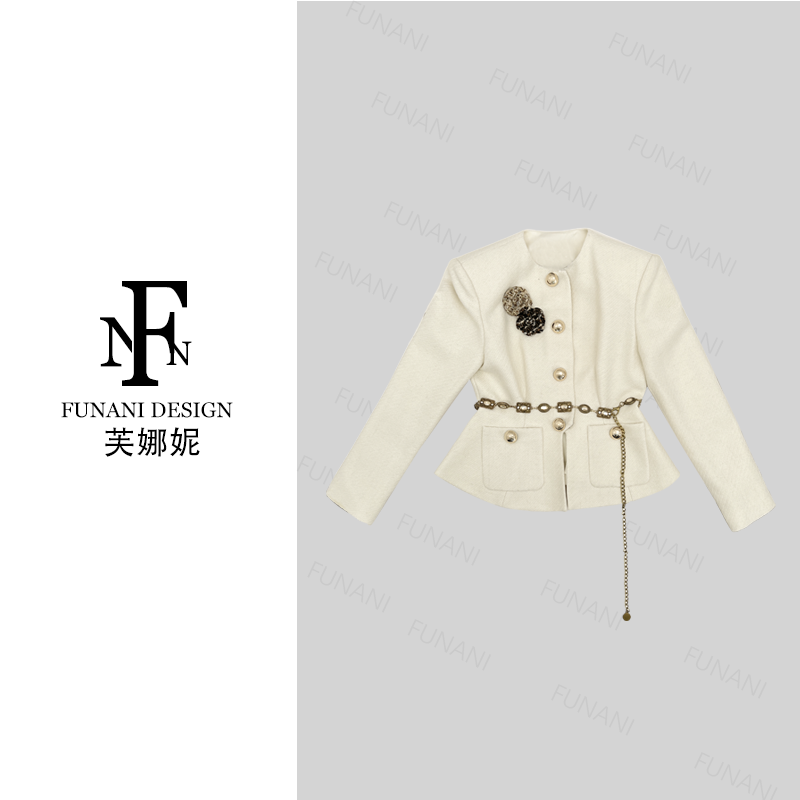 FNN【香榭晚风】新款休闲洋气衣服女穿搭气质女装上衣F2530147A