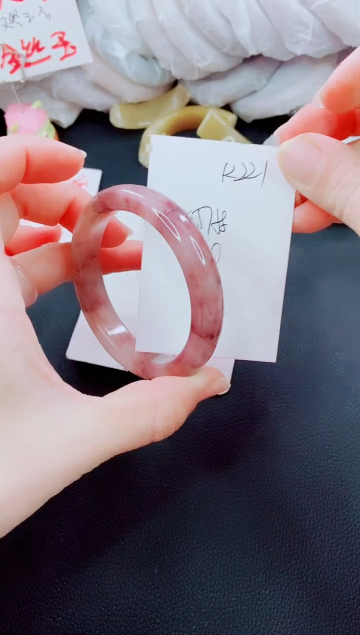 【闪购商品】石英质玉手镯未镶嵌K221-57/58