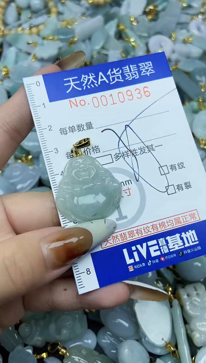 【闪购商品】翡翠颈饰未镶嵌天然A货翡翠