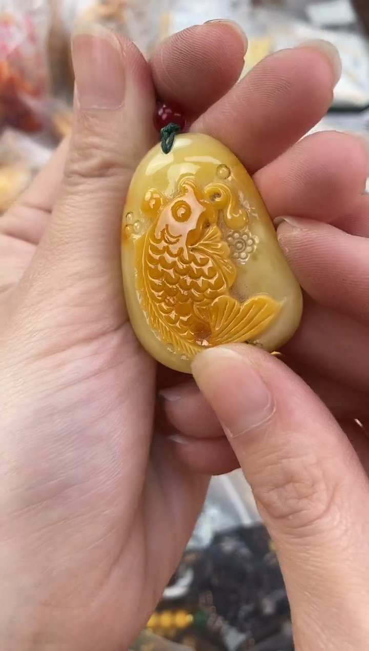 裸石琥珀未镶嵌天然琥珀蜜蜡