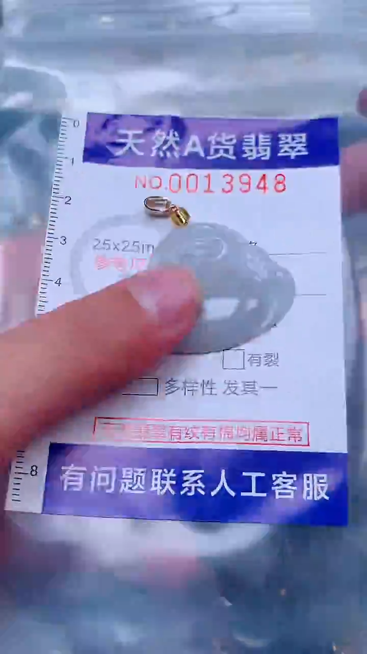 吊坠(不含链)未镶嵌翡翠1