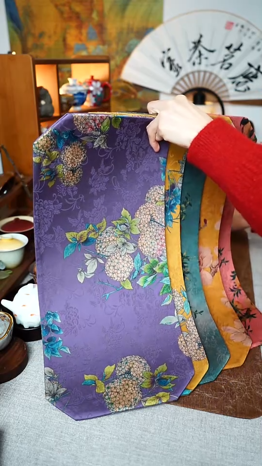 【闪购商品】新中式小片茶席  49*22  单条78