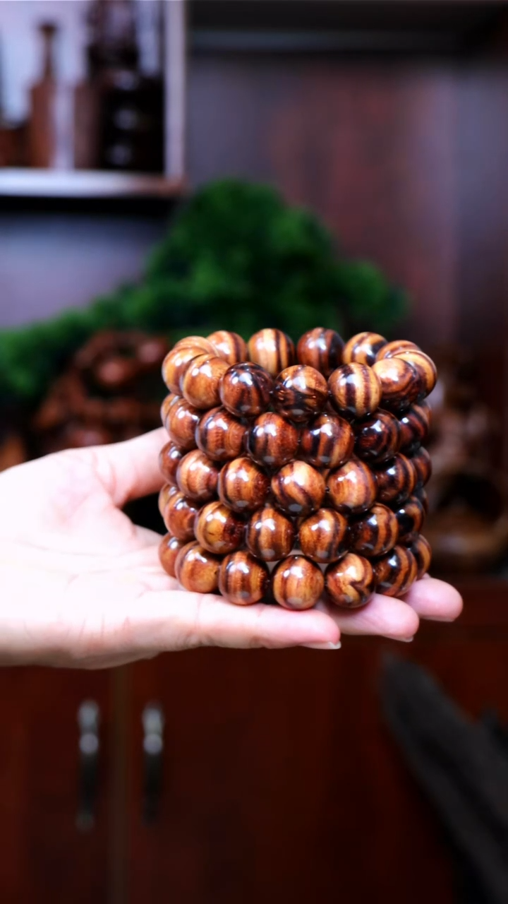 黄花梨/降香黄檀手串/手链海南黄花梨1.8手串多样性发一