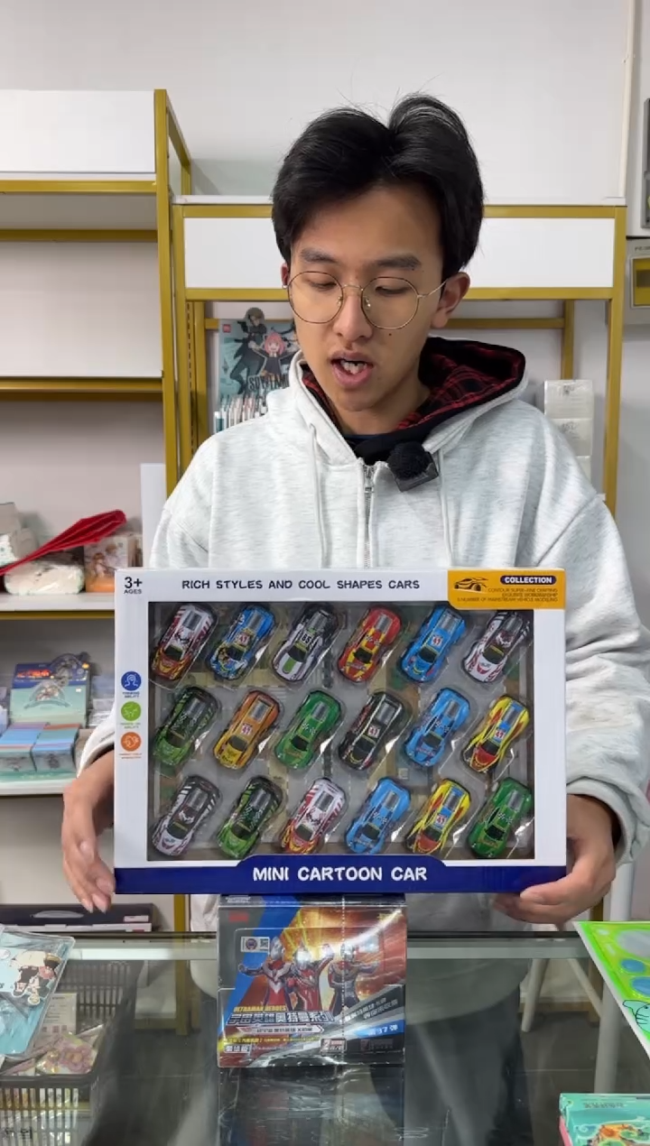 合金钢 玩具车  18辆*2 到手2盒 36个