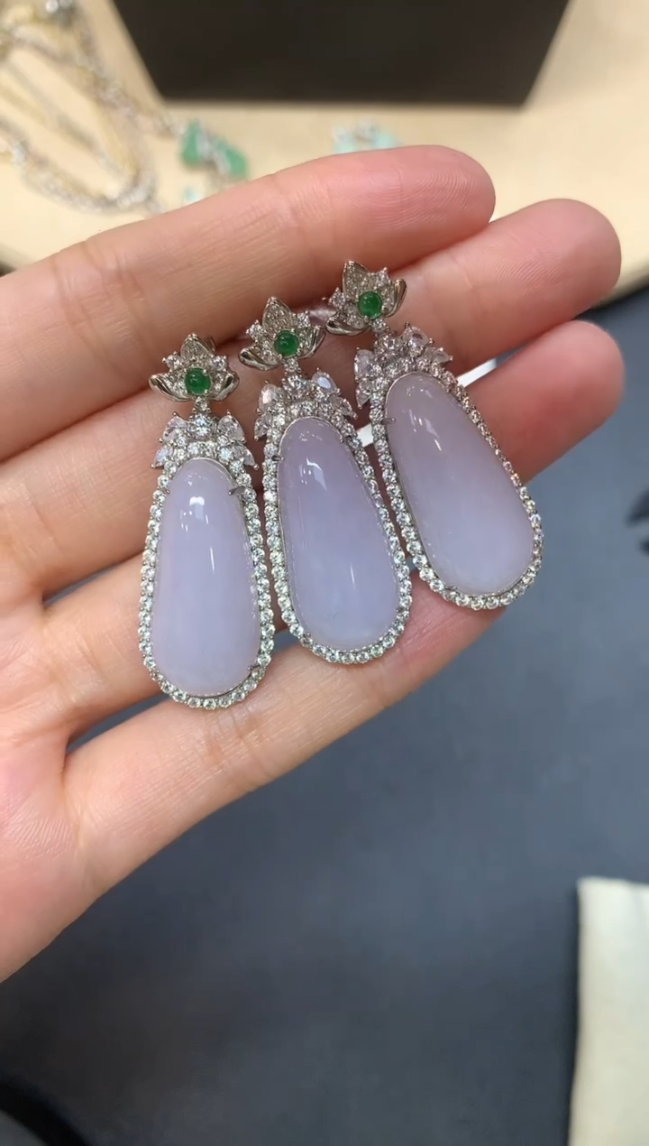 【闪购商品】翡翠吊坠(不含链)银S925镶嵌福瓜【多样性发其一】