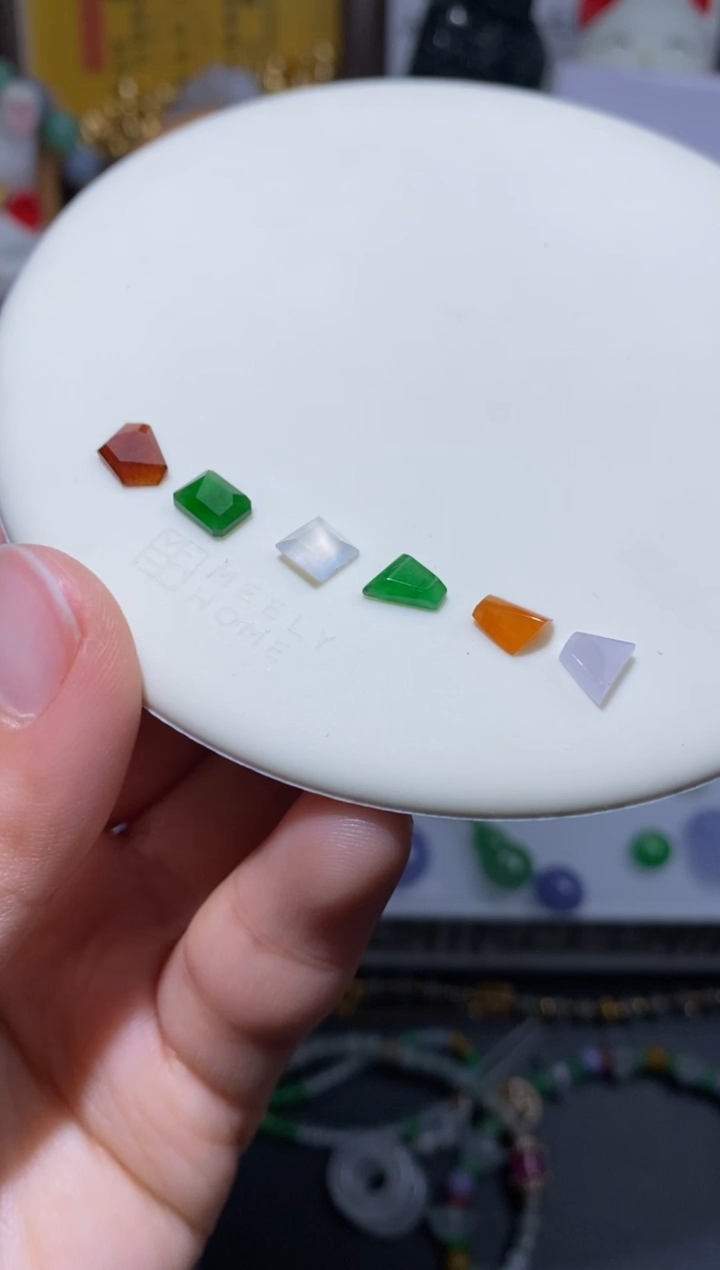 未镶嵌定制翡翠切割面