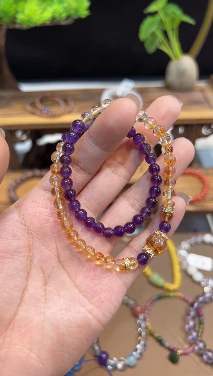 【闪购商品】水晶手链未镶嵌手饰@@