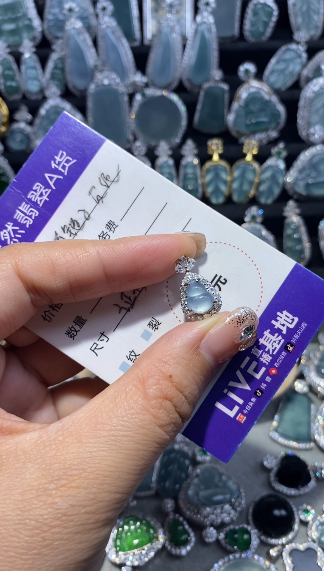 【闪购商品】翡翠颈饰未镶嵌翡翠