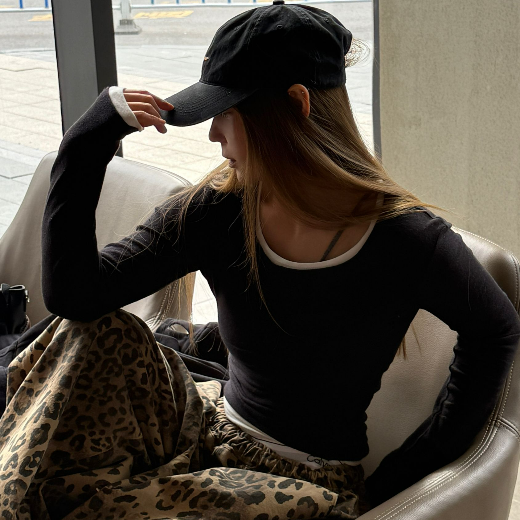 LT推荐 韩版拼接假两件