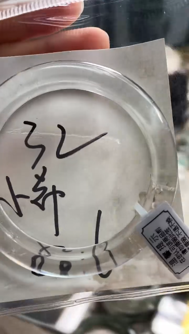 【闪购商品】水晶手镯未镶嵌32号白(天然产物默认微瑕)