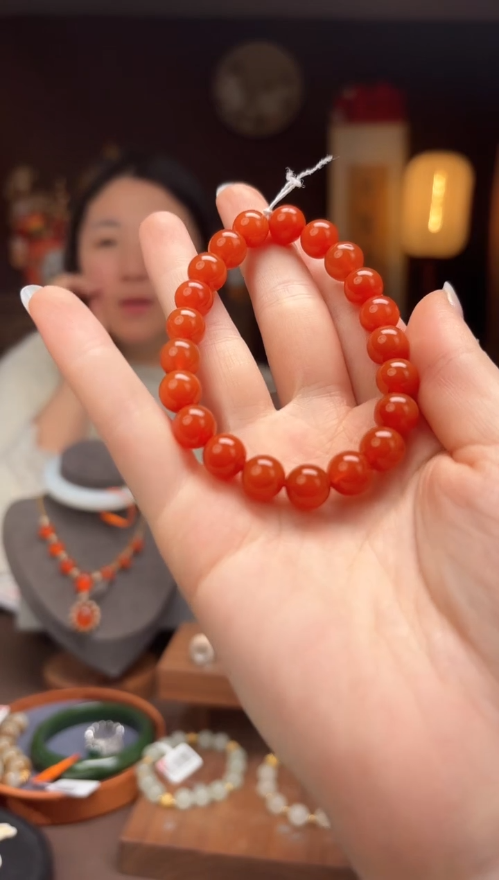 【闪购商品】南红玛瑙1090-f245南红手串未镶嵌-