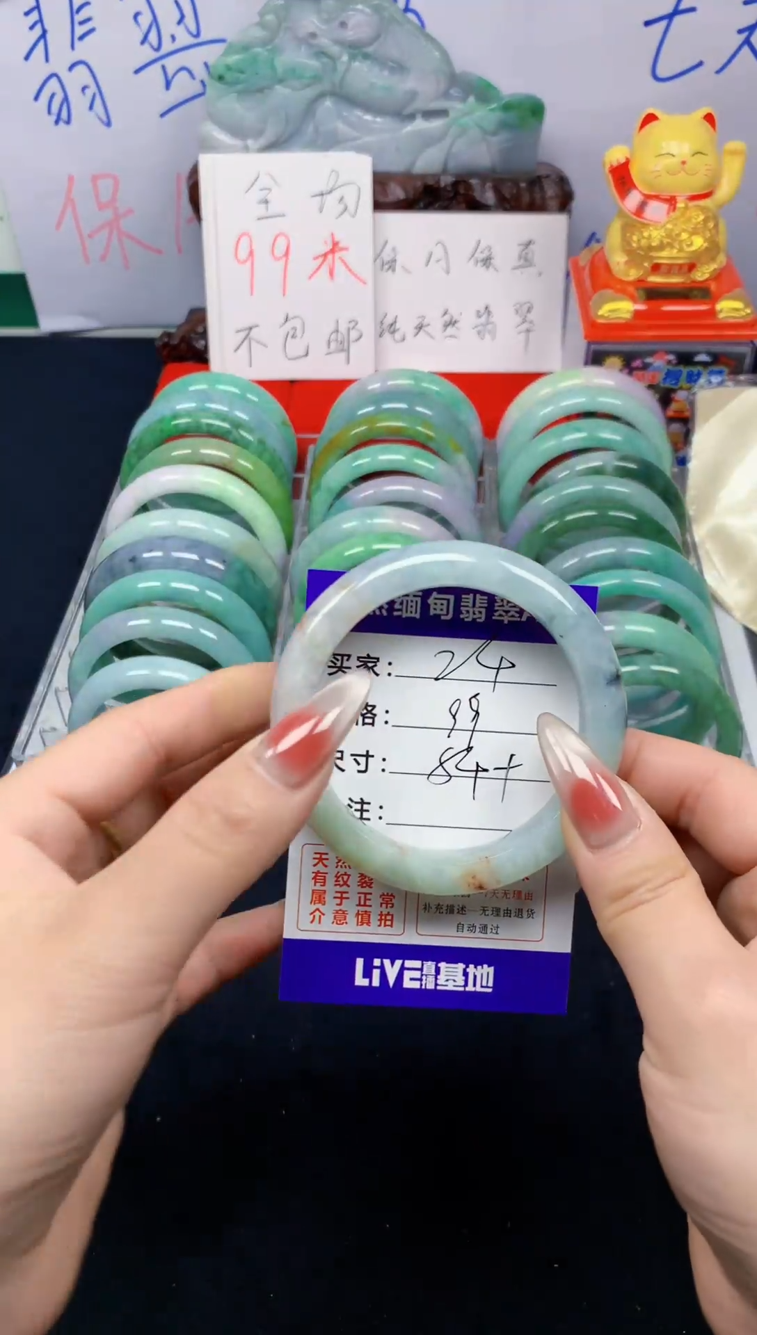 未镶嵌手镯翡翠24