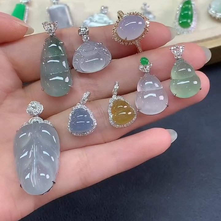 【彩虹盘】翡翠-多样性发一件-QY006|CXQ21