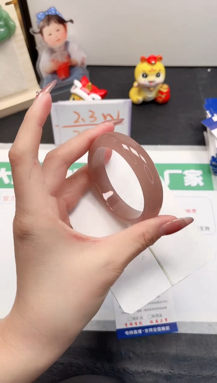 【闪购商品】石英质玉手镯未镶嵌364-54.3