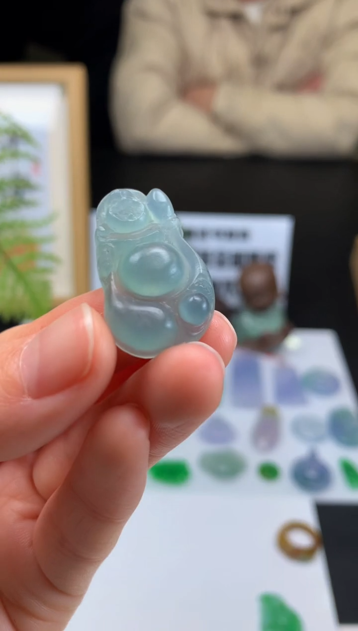 【闪购商品】定制翡翠未镶嵌吊坠-85102