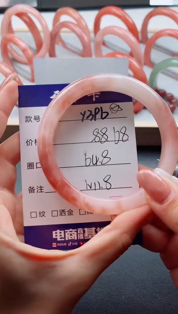 未镶嵌手镯石英质玉Y396-64.8