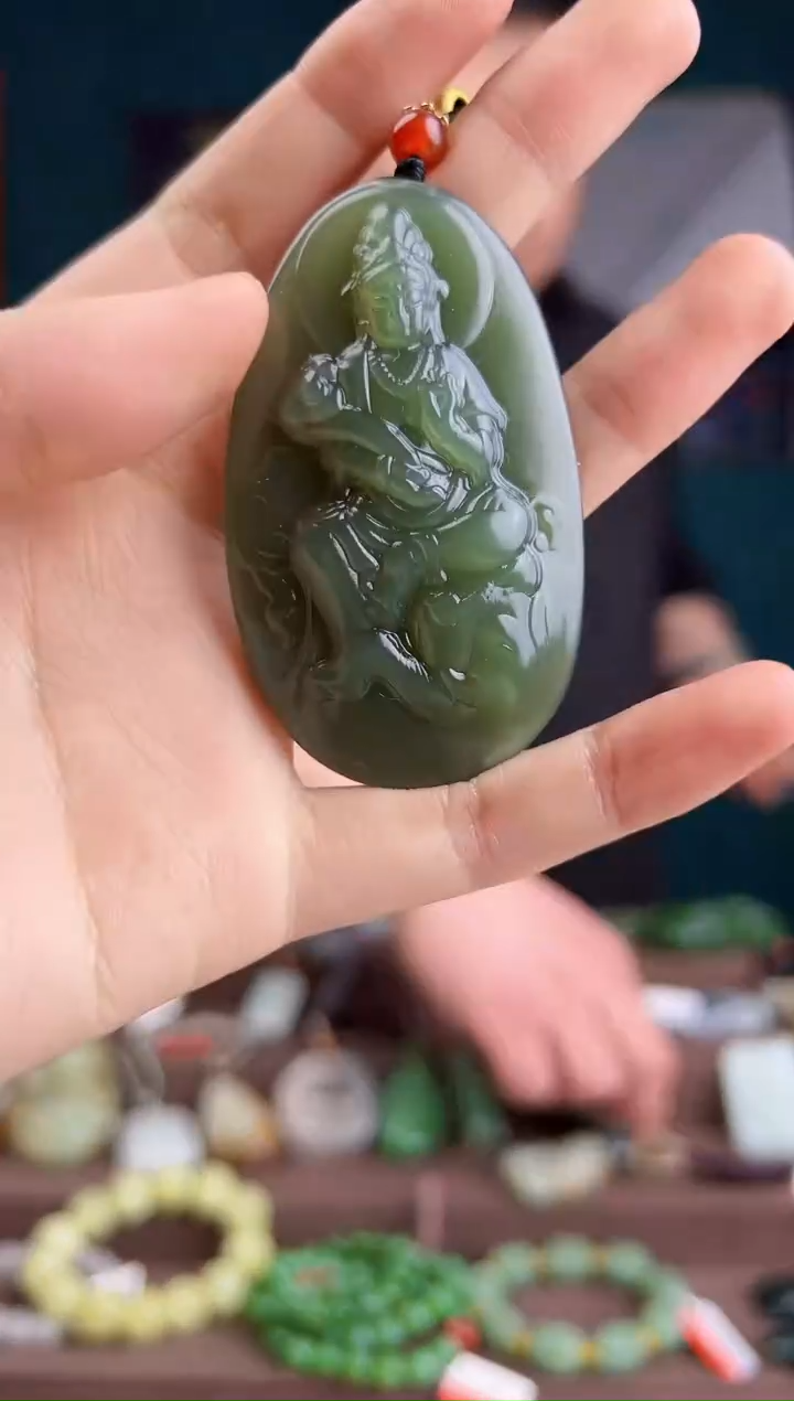 【闪购商品】和田玉颈饰未镶嵌ZZ 拍一发一 多样性发货